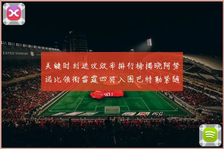 关键时刻进攻效率排行榜揭晓阿努诺比领衔雷霆四将入围巴特勒紧随其后